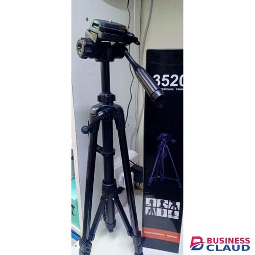 Weifeng WT-3520 Adjustable 140cm Aluminum Tripod Stand for DSLR, Camcorder, Mirrorless Camera, Mobile Holder