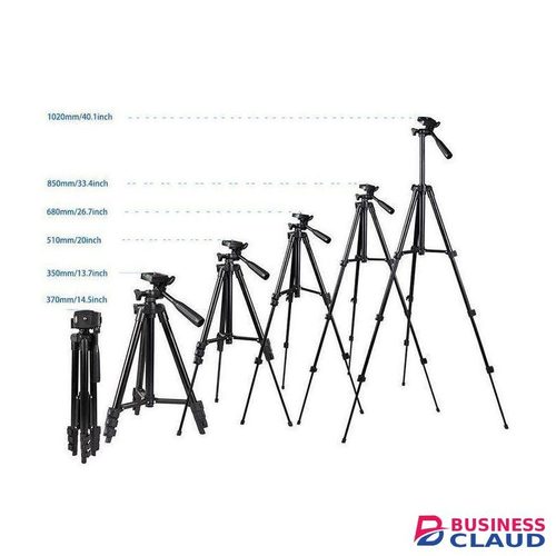 Extendable Aluminum Tripod Stand for Phone and Camera