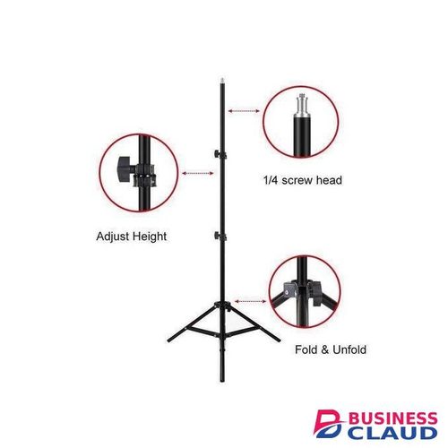 2.1 Meter Tripod Light Stand With Phone Holder or Ring Light Stand or + Free Phone Remote