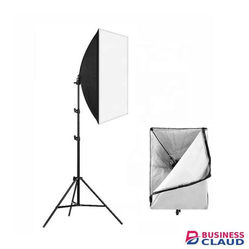 Softbox photo video studio photo fill light+ Tripod stand+Light bulb