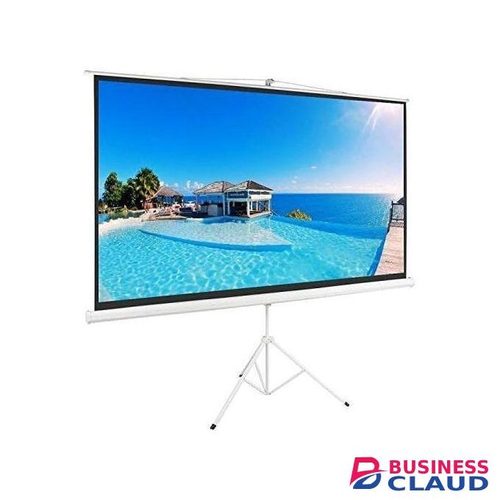 Tech-com Tripod Projector Screen-240 X 240CM (96inches X 96inches)