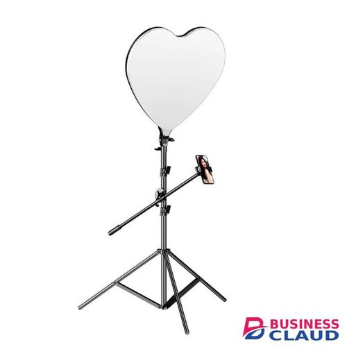 Live streaming light vlogging light heart shaped Ring Light huge super bright supplementary light with tripod stand, remote, phone holder
