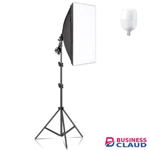 50 by 70cm camera video studio photographic lighting softbox kit led lighting with 2.1M tripod stand for professional photography