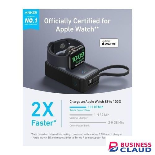 Anker MagGo 10KmAh 35W power bank with built in USB C cable & Apple watch charger now
