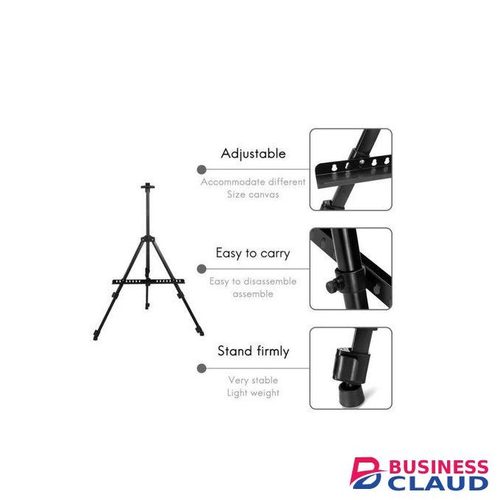 Artist's Display Easel Stand Adjustable Black/canvas stand