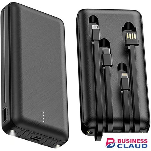 EXCELLENT P6 22.5W 20,000mAh Super Fast Power Bank – With 4 Cables & Dual Torch