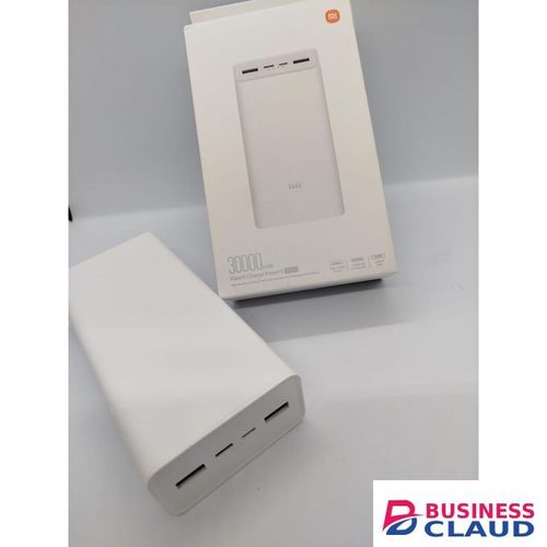Xiaomi 30,000mAh Fast Charging Power Bank with Advanced USB-C and Micro-USB Inputs, Ideal for Charging Multiple Devices Simultaneously