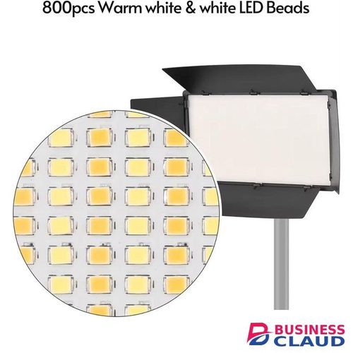 LED-U800 Professional Fill Light with Tripod Stand for YouTube and Live Video Shooting