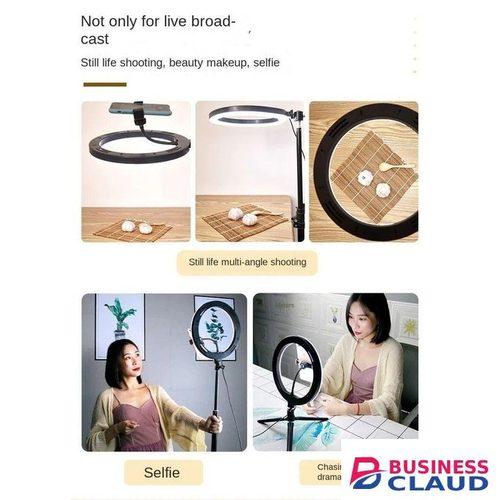 Professional 10 Inch LED Makeup Selfie Ring Lights 3000-6500K Photography Led Ring Light with Tripod Stand Remote