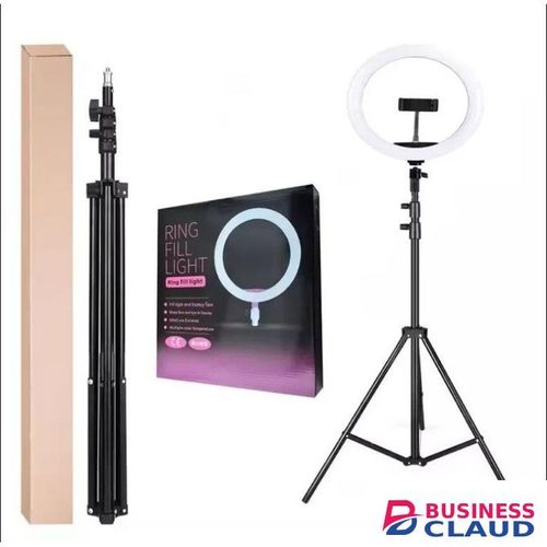 Professional 10-Inch LED Ring Light With Sturdy Tripod For Makeup, TikTok & YouTube Videos