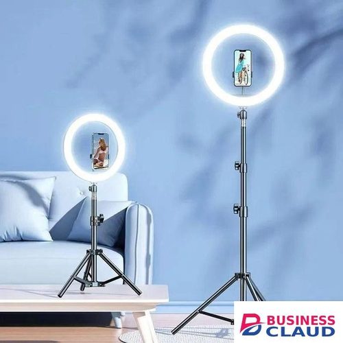 LED Ring Light with Tripod Stand for Professional Photography, Vlogging & Makeup Tutorials