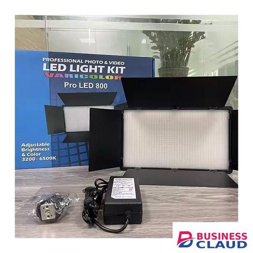 U800 Professional LED Studio Lighting with Tripod Stand – For Portraits & Filming