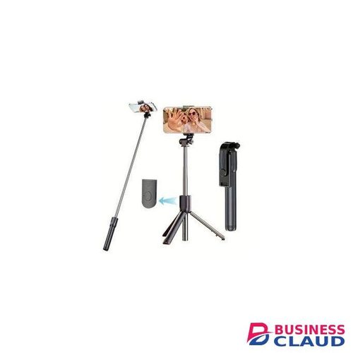 ADJUSTABLE PHONE CAMERA TRIPOD STAND + Wireless Bluetooth Remote for Selfie Blogging YouTube video recording, podcast & blogging -3-in-1 Selfie Stick Tripod Stand - 360° Rotating Phone Holder