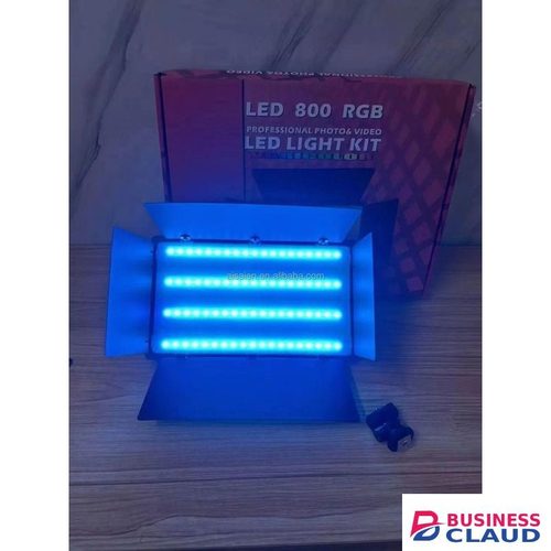 LED 800 RGB Professional Photo Light Kit with Adjustable Tripod, Remote & Color Control for Studio, Vlog, TikTok