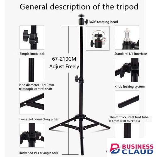 10 Inches Selfie Ring Light With Tripod Stand And Cell Phone Holder For Live Stream/Makeup RINGLIGHT