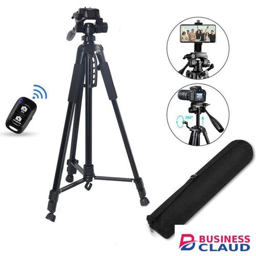 Phone and Camera Tripod 3366 Foldable Tripod with Carrying Case