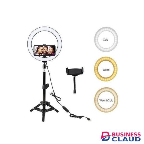 10 Inch Led Ring Light With 2.1m Tripod Stand