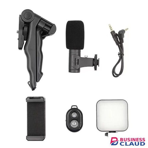 Wireless Portable live stream Vlogging Kit Video Making Equipment with Tripod LED fill light Live stream kit