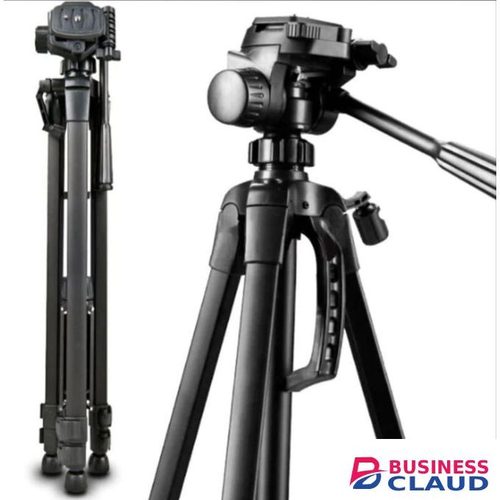 Lightweight Black Tripod 3366 Adjustable Black Tripod 3366 Phone Tripod For YouTube TikTok Zoom