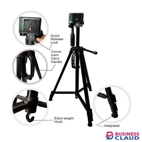 Black Tripod 3366 Foldable Tripod Stand For Photographers Black Tripod 3366 For Creators