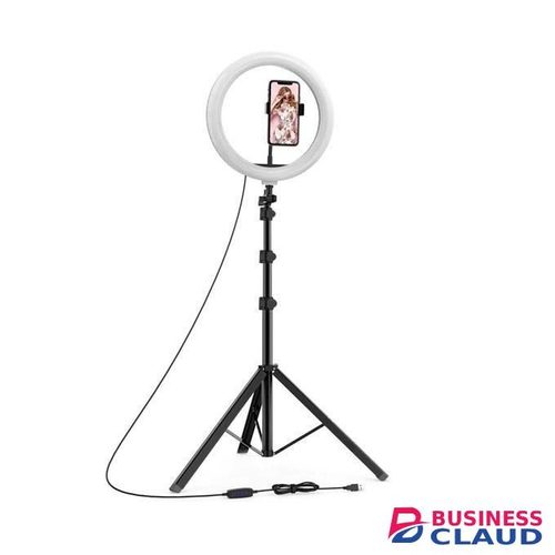 12-Inch LED Circular Photography /live Stream /Makeup Selfie Ring Light With 210cm (2.1M) Tripod Stand And Cell Phone Holder