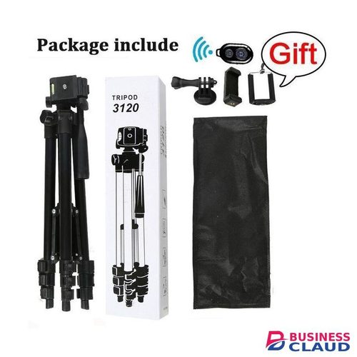 Light Stand Pography Selfie Tripod With 1/4 Screw For Phone Camera For RingLight Stand With Adjustable Tripod