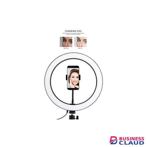 10 Inch Light + 2M Tripod +Mic+Remote+Remote Clip