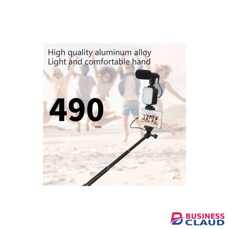 Standing Remote Control Selfie Stick Wireless Folding Tripod