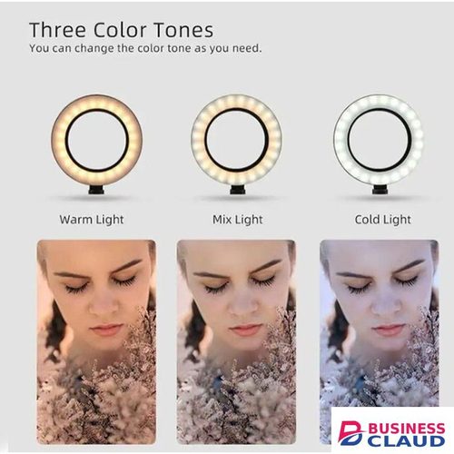 Professional LED Ring Light 14-Inch Kit with Tripod Stand and 360° Phone Holder