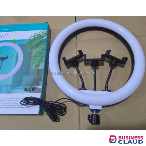 Professional 14-Inch LED Ring Fill Light Kit with Tripod Stand and Phone Holder for Portrait Photography