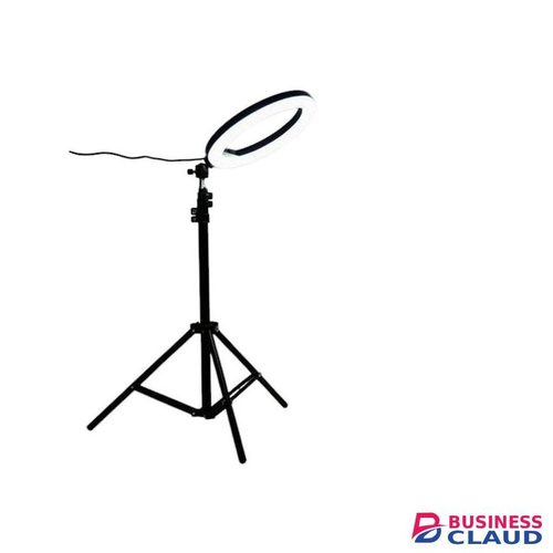 360° Rotation Angle 12 Inch Dimmable Makeup Photography Ring Light +2.1M Tripod Stand,Phone Holder