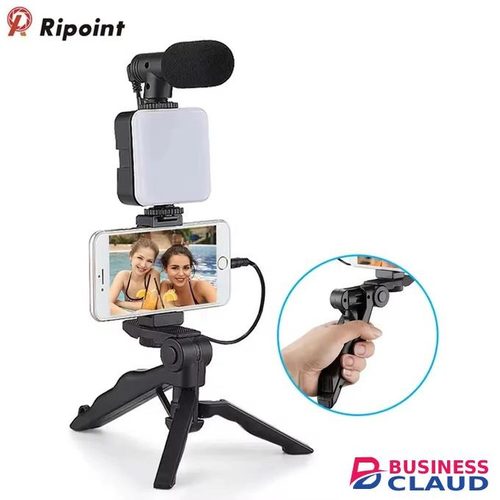 Video making kit with Led light and tripod stand