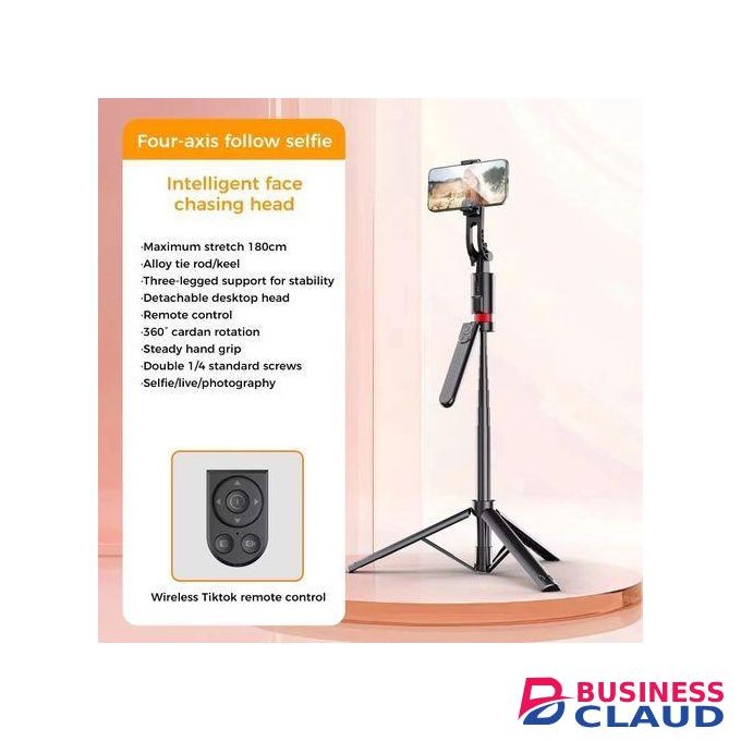 Face Tracking AI Smart 3in1 Tripod, 1.8M - JH18