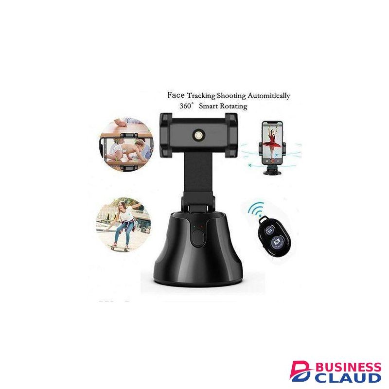 Genie 360 Rotation Face Tracking Selfie Stick Tripod Object Tracking Holder Camera Combination