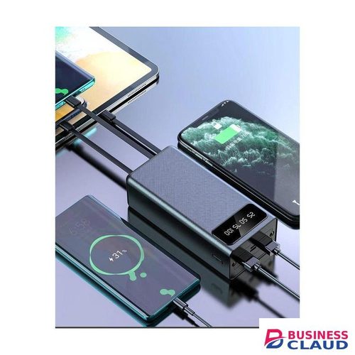 EXCELLENT Power Bank P66, 20000mAh 4X Battery Pack with 4 Cables and 2 Torches Type-C Charging