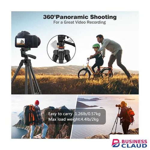 Adjustable Tripod Stand With Super Bright Fill Lamp