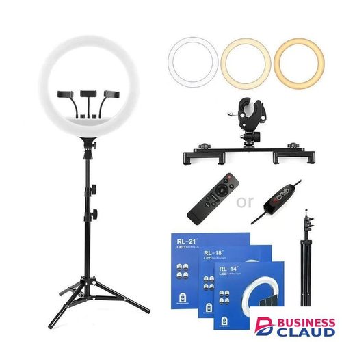 RL-14 LED 14-Inch Ring Light – Professional Adjustable Lighting for Makeup, TikTok & Photography