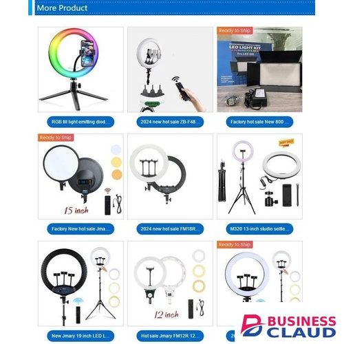 RL-14 14-Inch LED Ring Light for Professional Studio Use