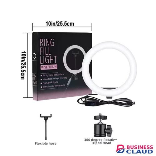 Professional 10" LED Ring Light with Remote for Video Recording & Tutorials