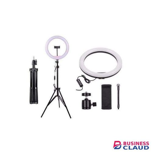 12-Inch Dimmable Ring Light With Adjustable Stand For Photography, Vlogging, And Professional Makeup
