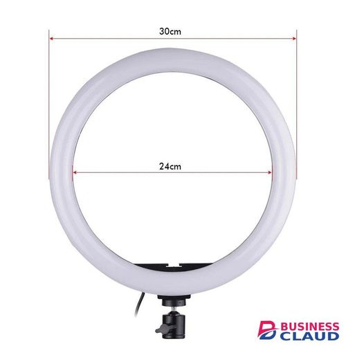 12-Inch Ring Light With Stable Stand For Professional Video Recording & Online Classes