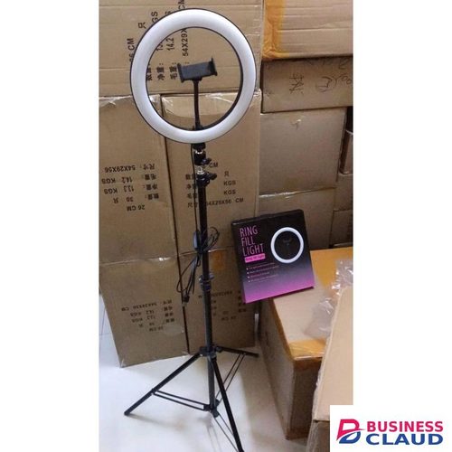 Professional Selfie Light 10-Inch with Adjustable Brightness