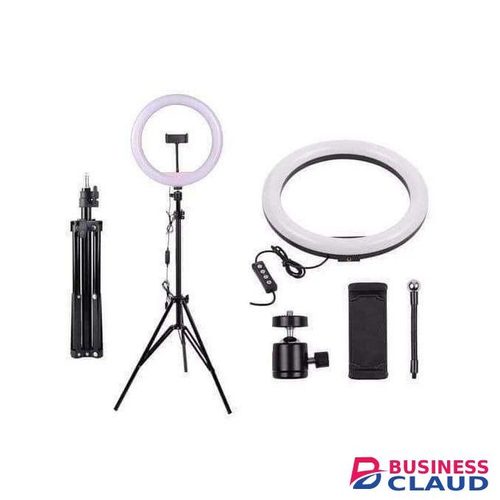 QX300 12” LED Ring Light USB Powered Professional Lighting for Photography Studio Setup