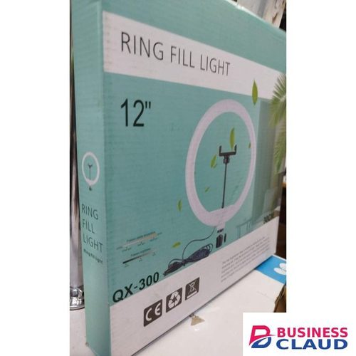 12-Inch Dimmable LED Ring Light With Adjustable Stand For Professional Vlogging, Photography, And Zoom Meetings