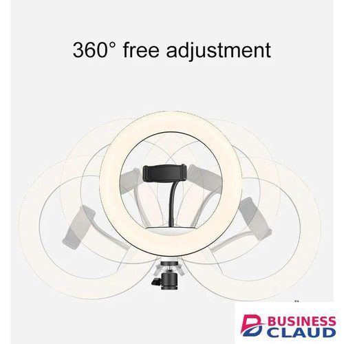 Top-Rated 10" Ring Light with Extra-Tall 2.1m Stand & Flexible Phone Mount – Best for Influencers & Professional Shoots