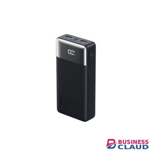 Oraimo PowerNova Q21 20000mAh 22.5W Fast Charging Power Bank - PD 3.0 & QC 3.0, Digital Display, 3-Port Output – Black