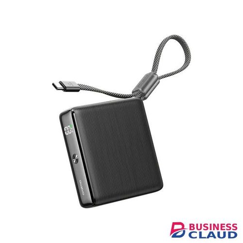 Oraimo PowerNova L11 10000mAh 22.5W Power Bank-22.5W Fast Charging, Built-in Type-C Cable, Dual Output Ports, LED Digital Display, Pocket-Sized Compact Design, Two-Way Fast Charge, Flight-Friendly, Multi-Device Charging, 10000mAh High Capacity, Lightweigh
