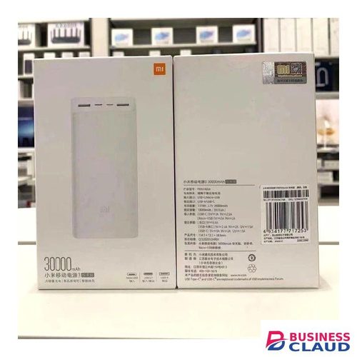 Mi Xiaomi Long-Lasting 30000mAh Charging Bank for Multiple Devices