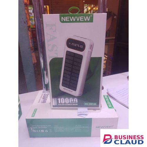 Newvew 10,000 mAh High-Performance Solar Powered Powerbank