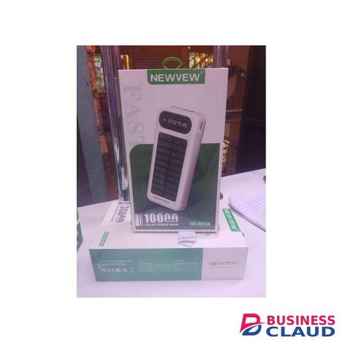 10,000mAh High-Performance Solar Powered Powerbank – Portable External Battery Pack with Quick Charging, Universal Device Compatibility, LED Display & Outdoor Ready
